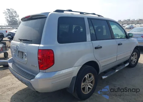 2003 Honda Pilot Ex-L из США, поврежденный, VIN 2HKYF18513H521436